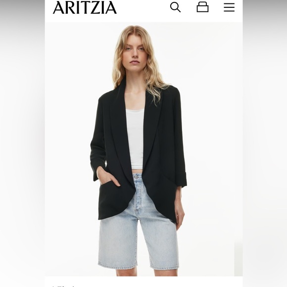 Wilfred black North blazer - Picture 1 of 6